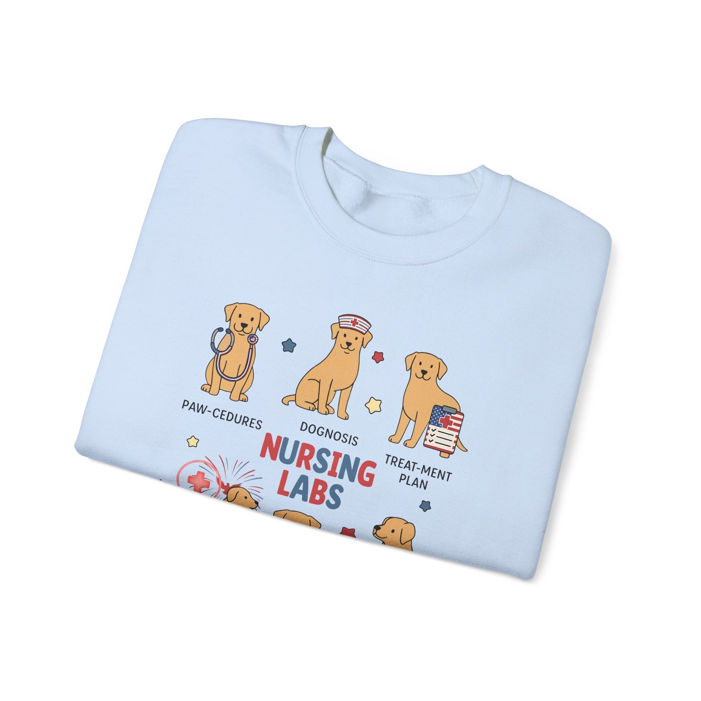 July 4th Nursing Labs Sweatshirt