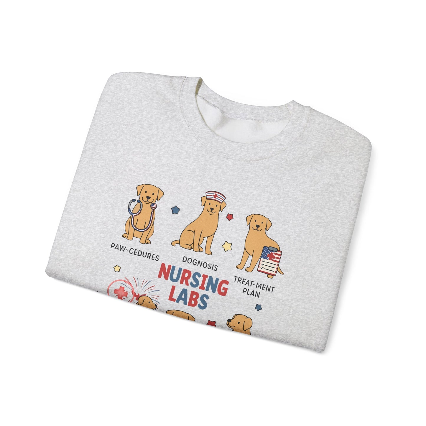 July 4th Nursing Labs Sweatshirt