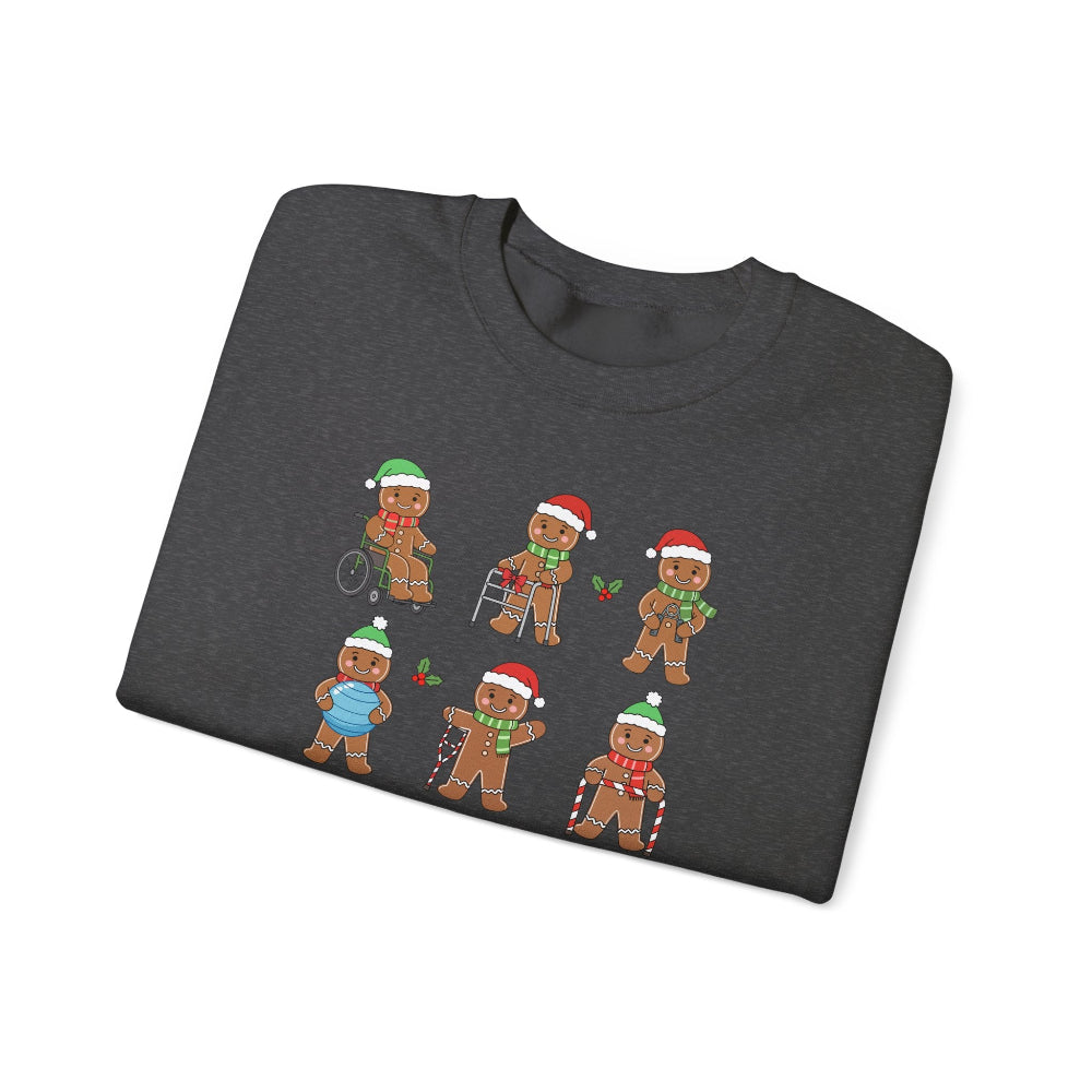Physical Therapy Gingerbread Men Sweatshirt