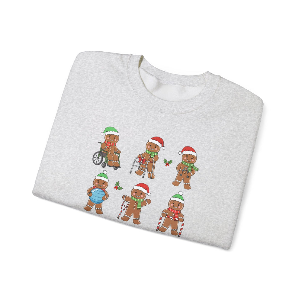 Physical Therapy Gingerbread Men Sweatshirt