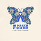 Colon Cancer Awareness Butterfly T-Shirt