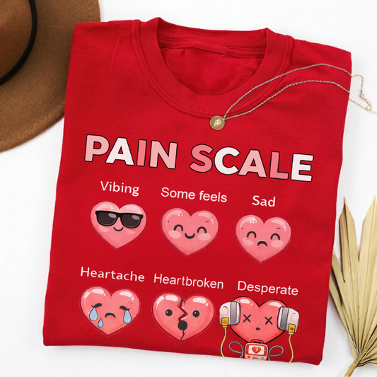 Heart Pain Scale T-Shirt