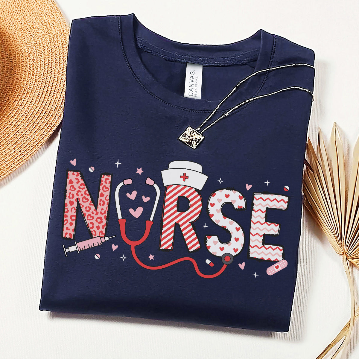 Nurse Valentine's Day T-Shirt