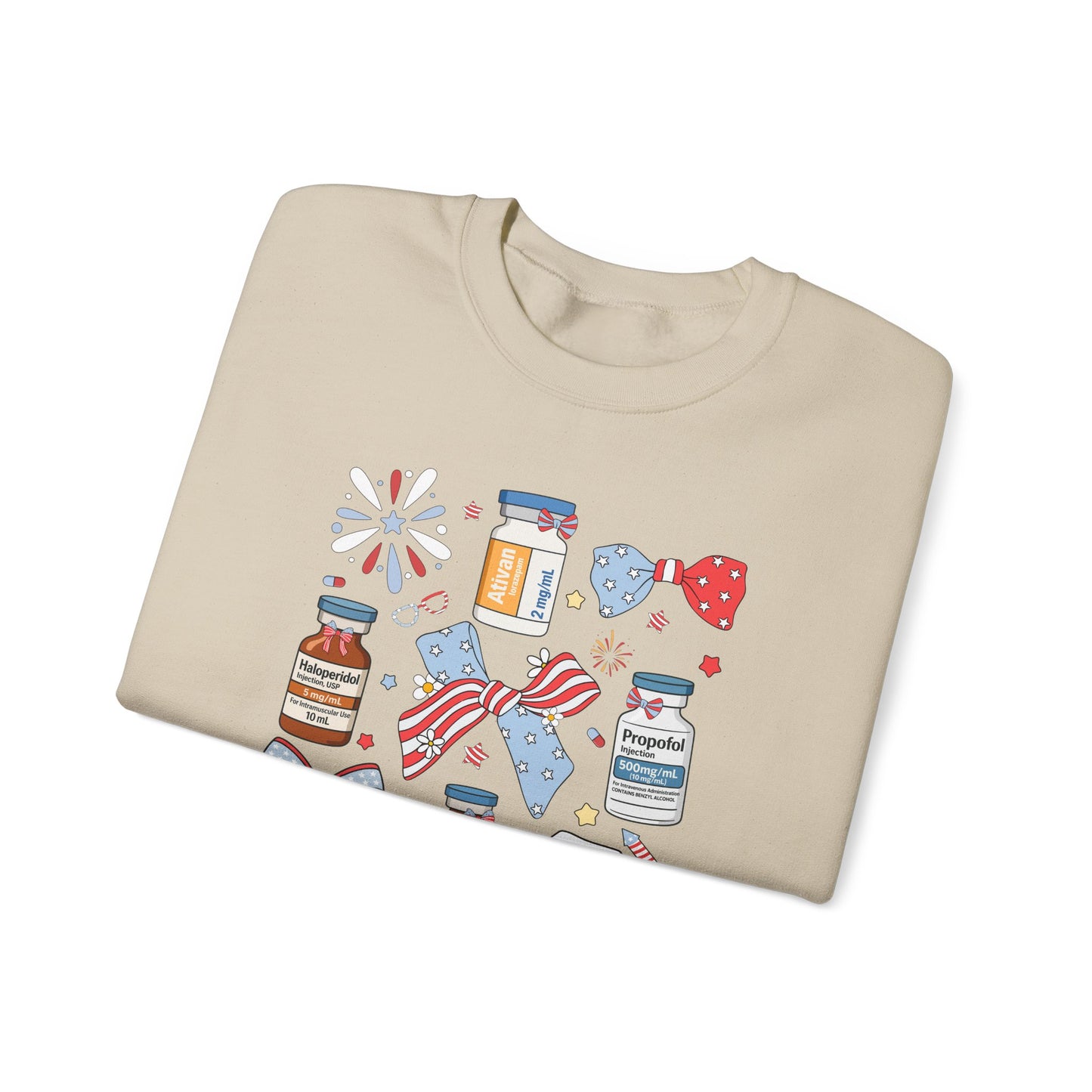 Red, White & Sedated Sweatshirt