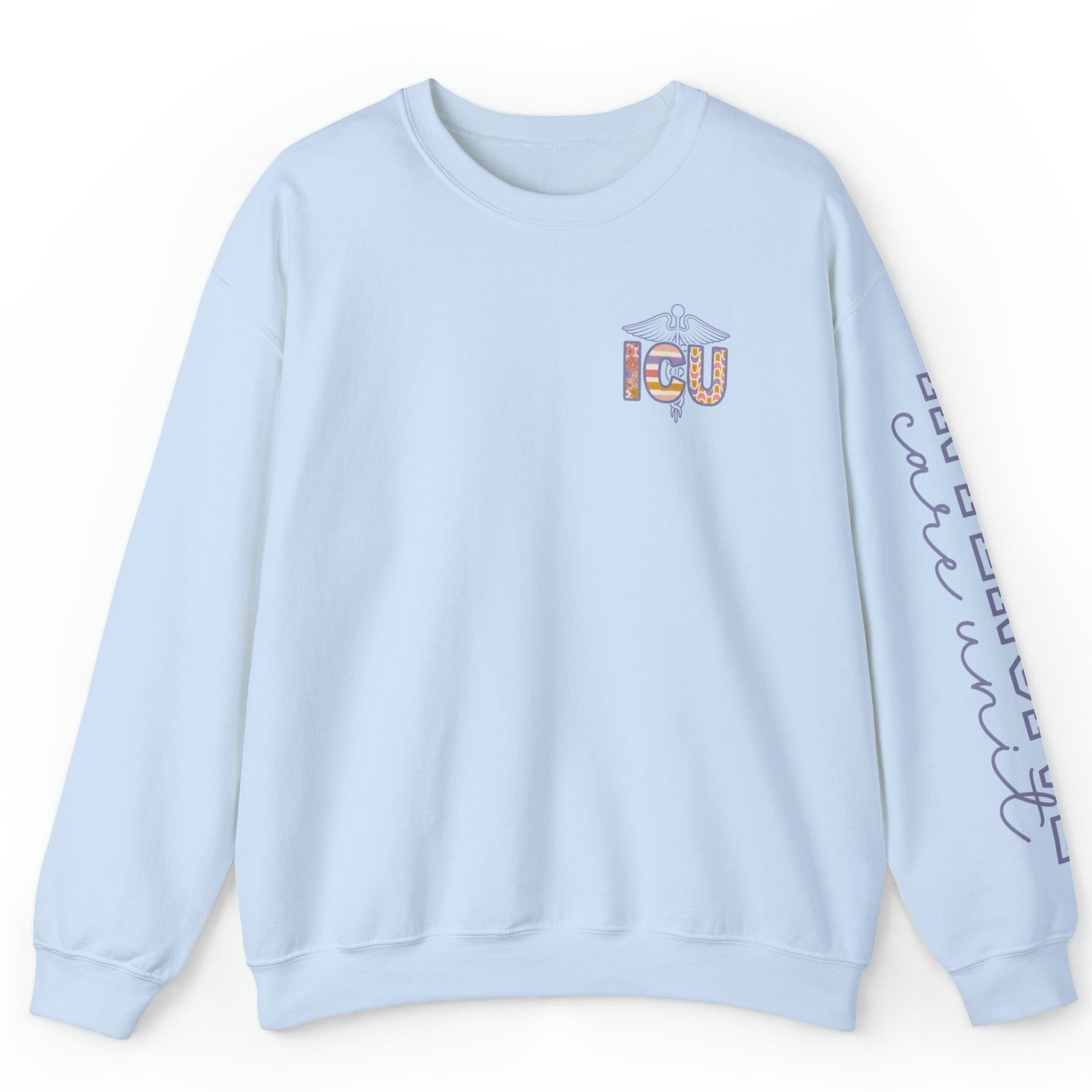 ICU Sleeve Design Sweatshirt - Main Image