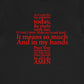 Nurse's Prayer (Back Design) T-Shirt