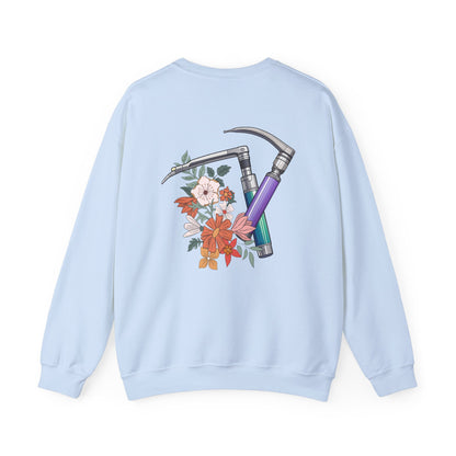 Floral Laryngoscopes Sweatshirt
