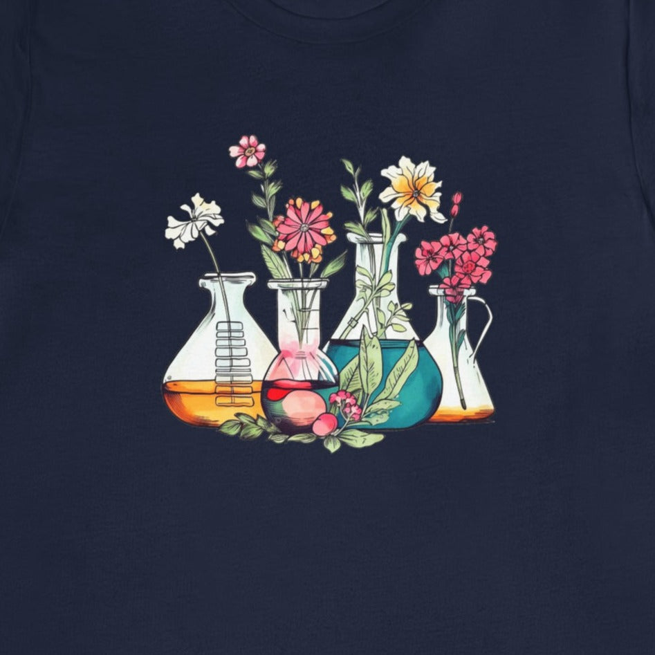 Floral Beakers T-Shirt