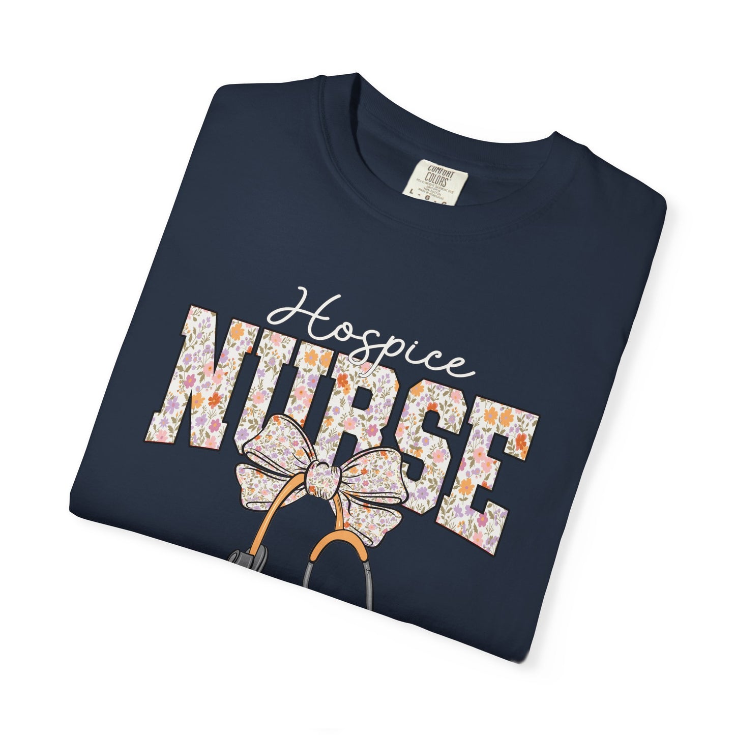 Hospice Nurse Bow T-Shirt