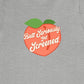 Butt Seriously, Get Screened Peach T-Shirt