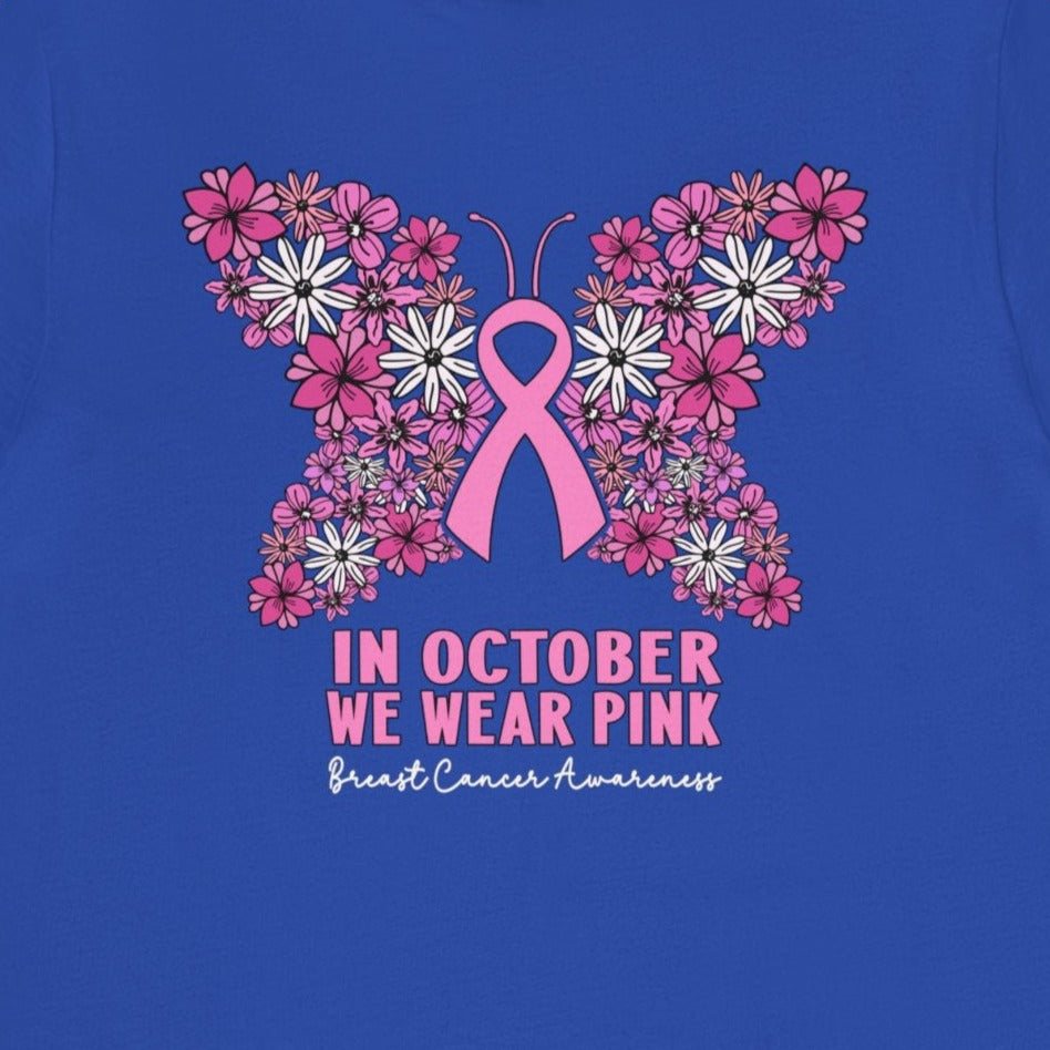 Breast Cancer Awareness Butterfly T-Shirt