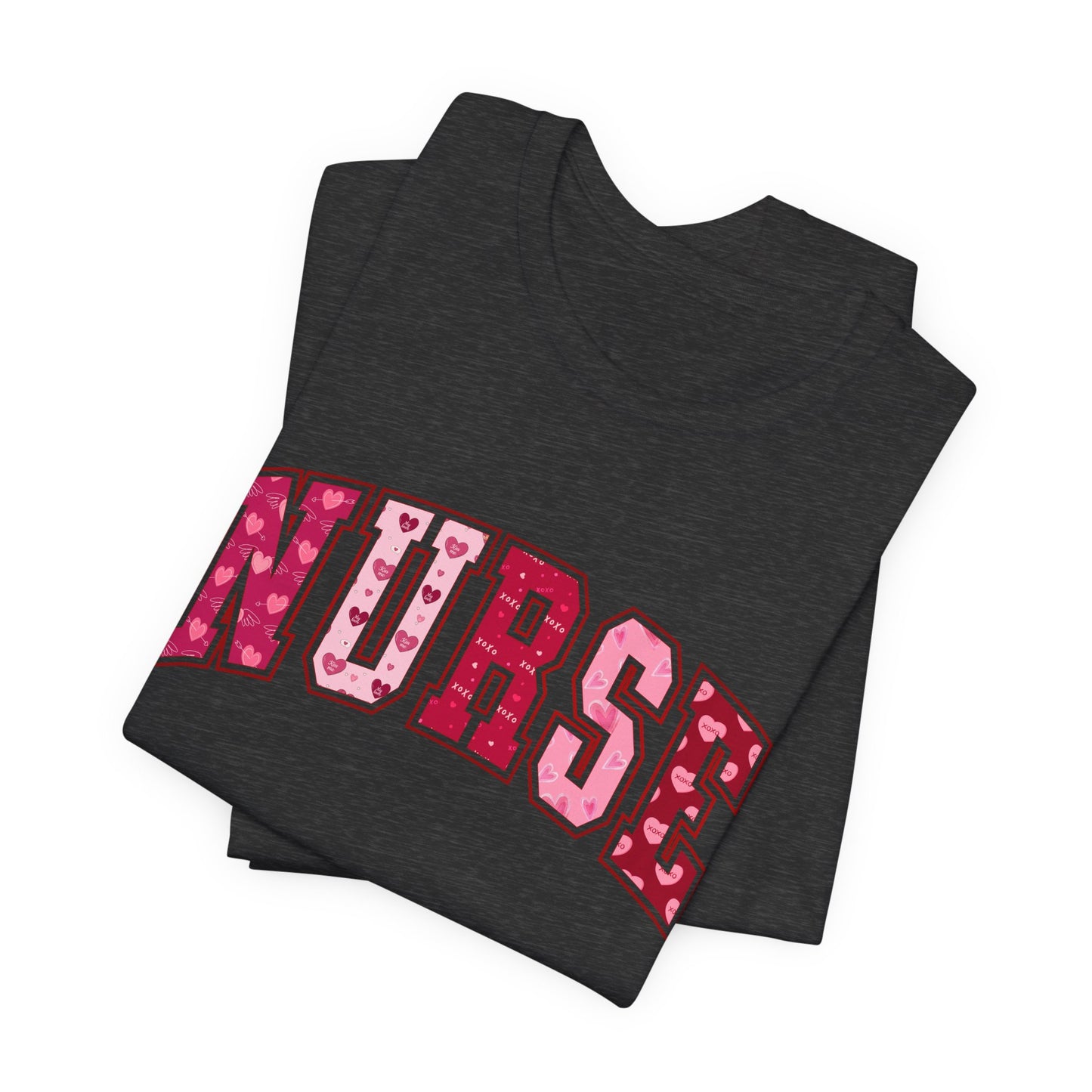 Nurse Letterman Valentine's Day T-Shirt