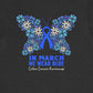 Colon Cancer Awareness Butterfly T-Shirt