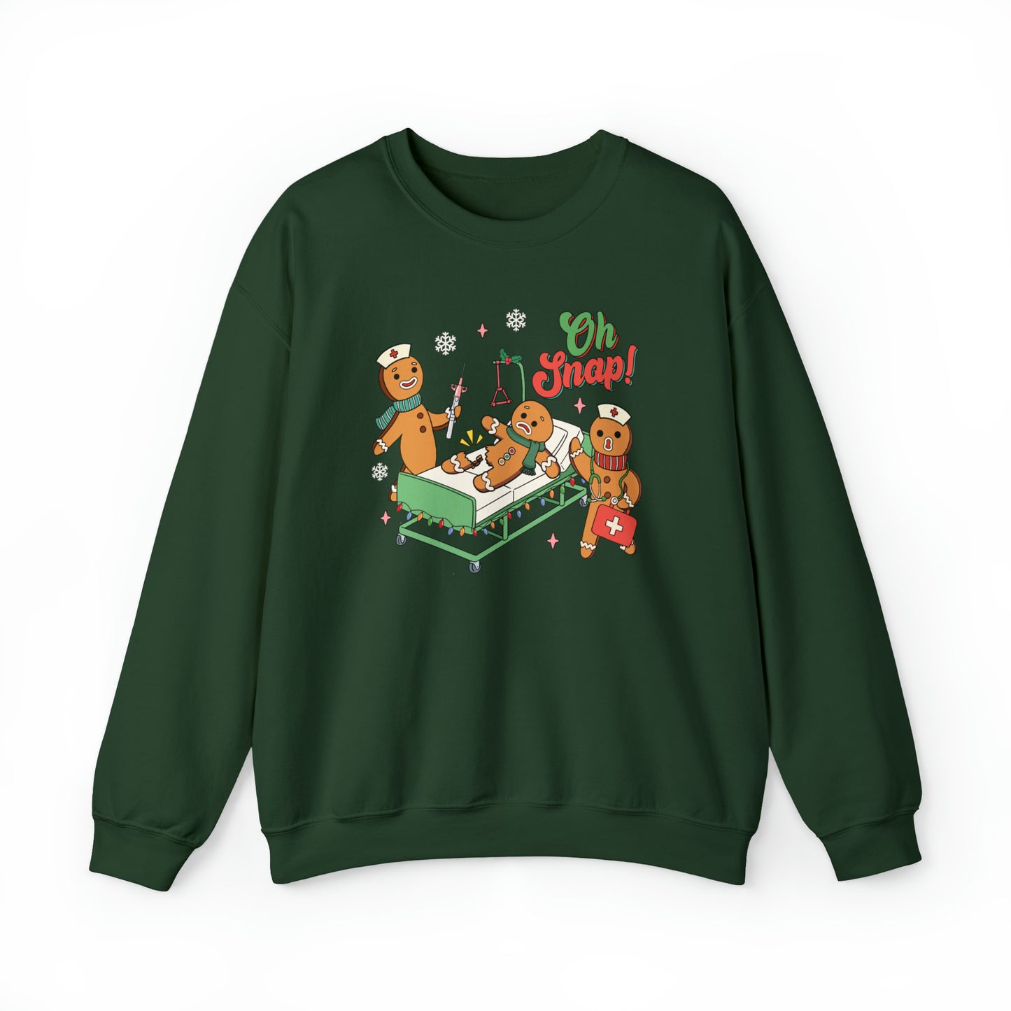 Oh Snap Gingerbread Cookies Sweatshirt