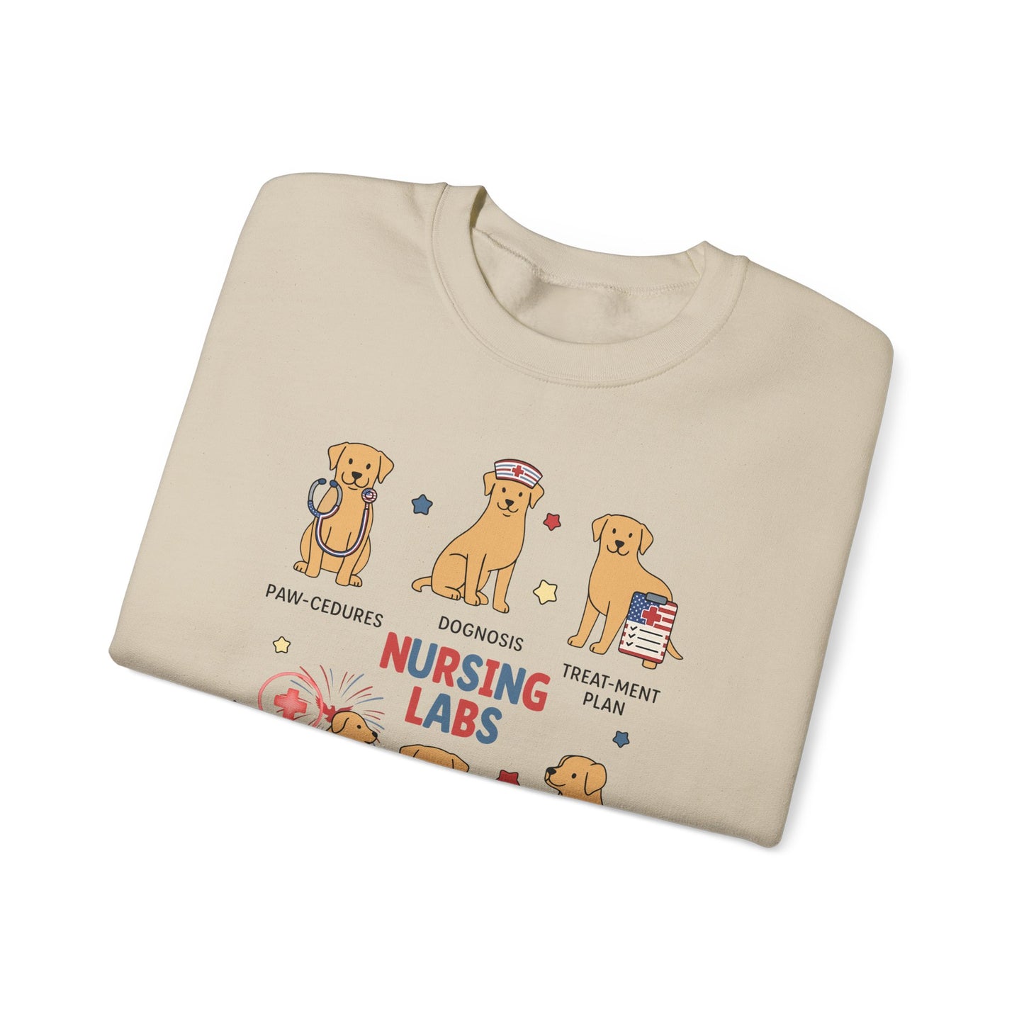 July 4th Nursing Labs Sweatshirt