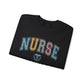 Colorful Varsity Nurse Midwife Sweatshirt