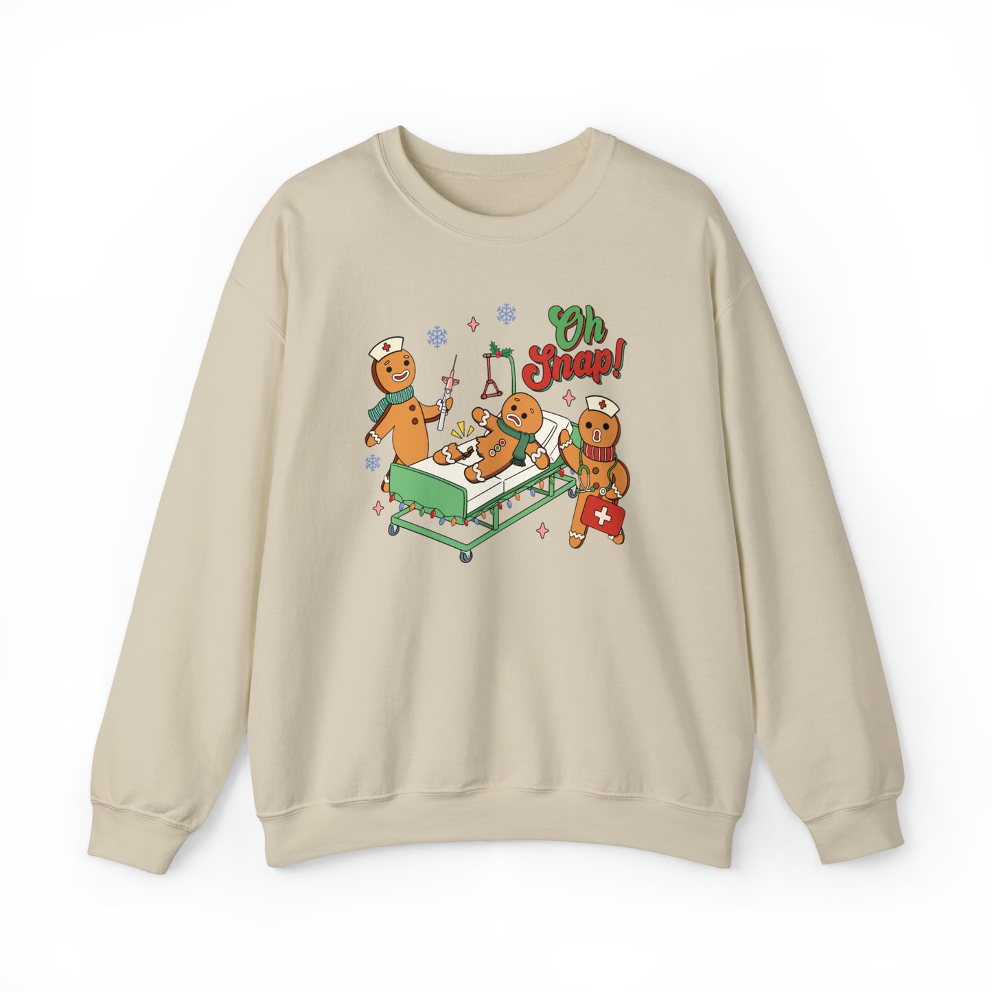 Oh Snap Gingerbread Cookies Sweatshirt