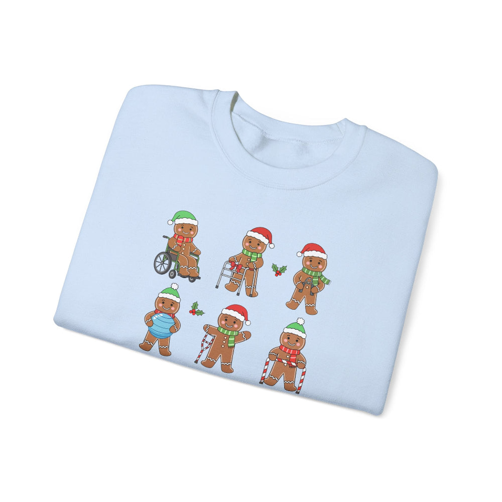 Physical Therapy Gingerbread Men Sweatshirt