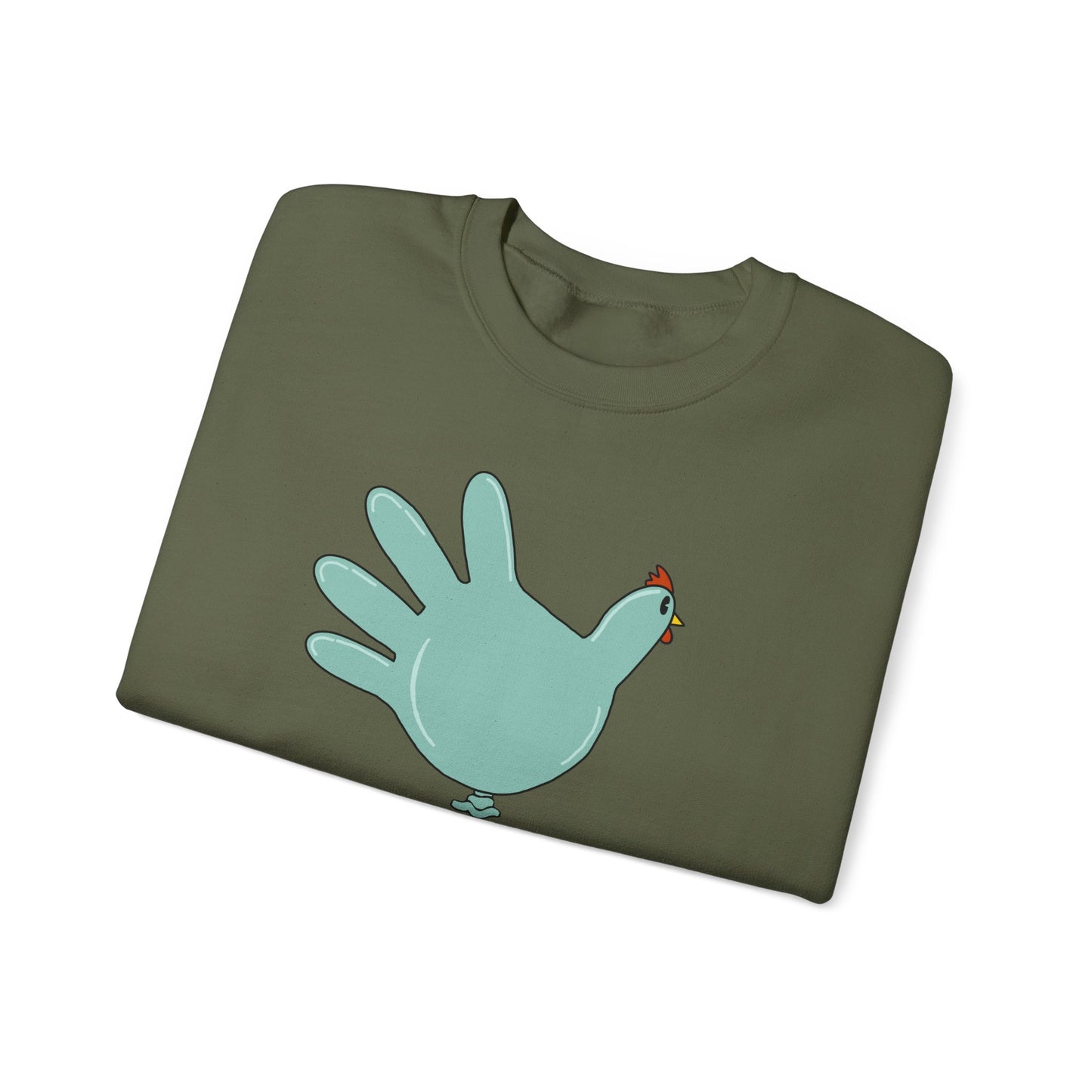 Gobble Turkey Glove Sweatshirt