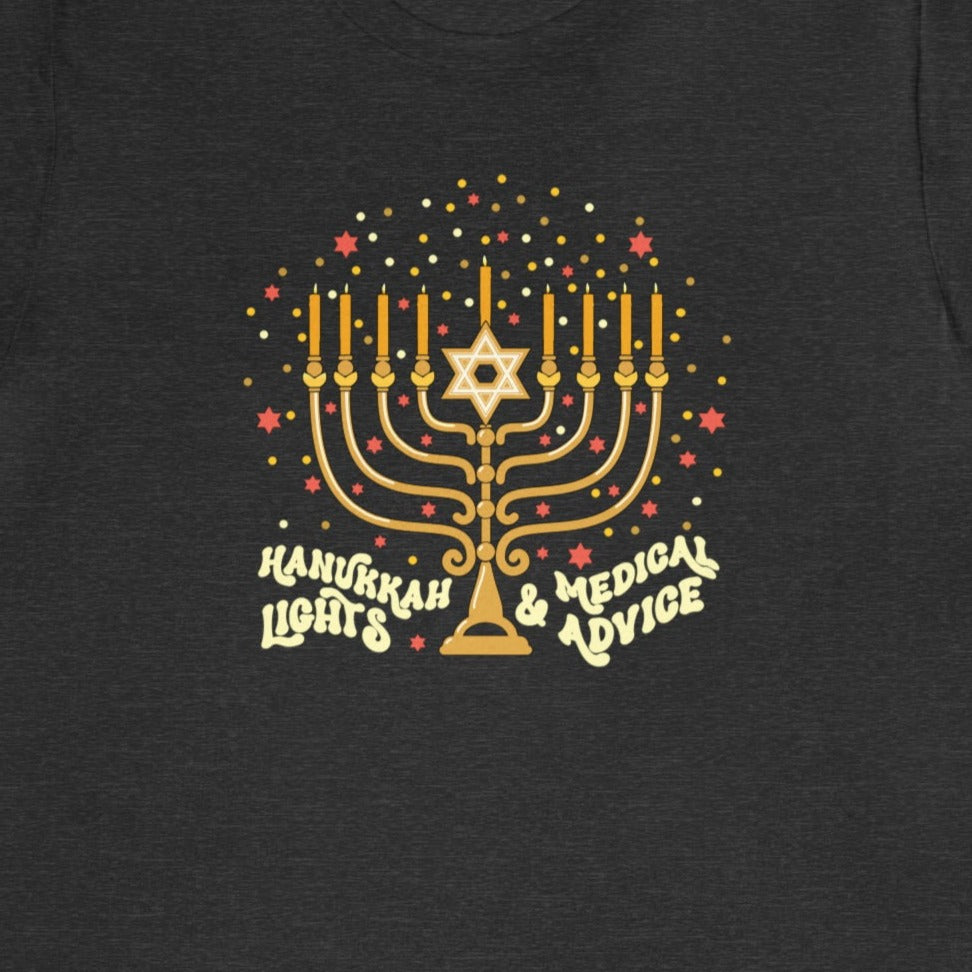 Hanukkah Lights & Medical Advice T-Shirt