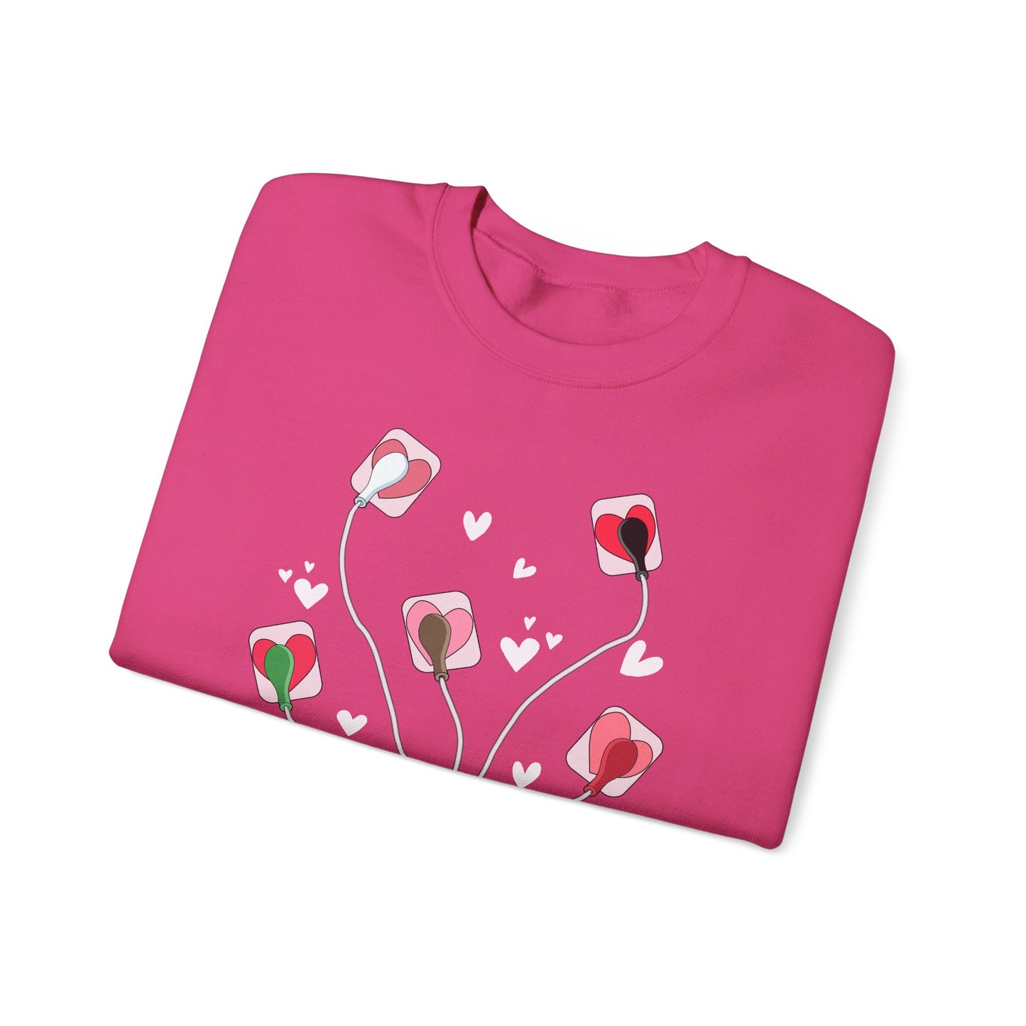 Valentine EKG Leads Sweatshirt