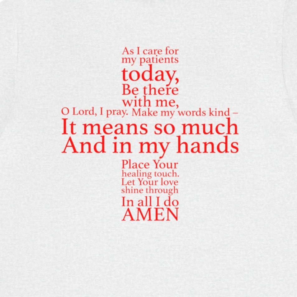 Nurse's Prayer (Back Design) T-Shirt