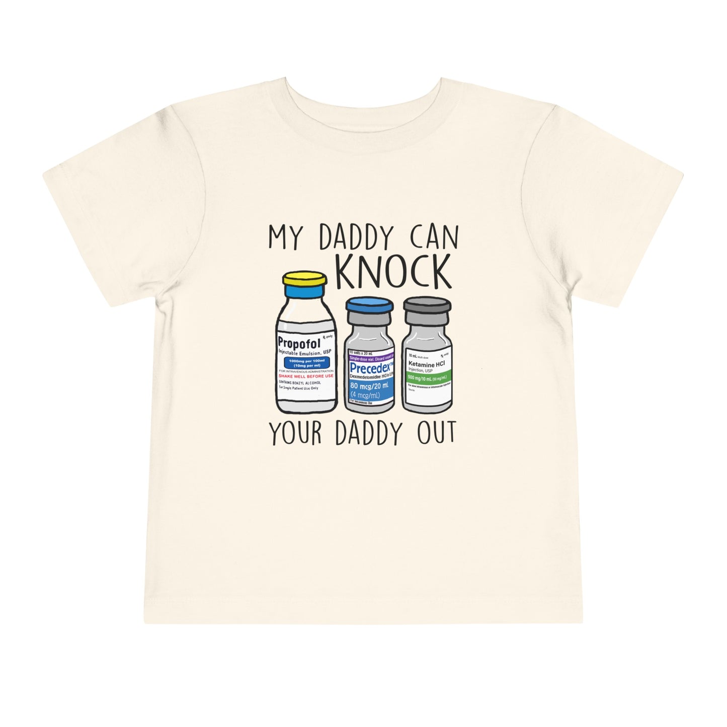 My Daddy Can Knock Your Daddy Out Childrens T-Shirt