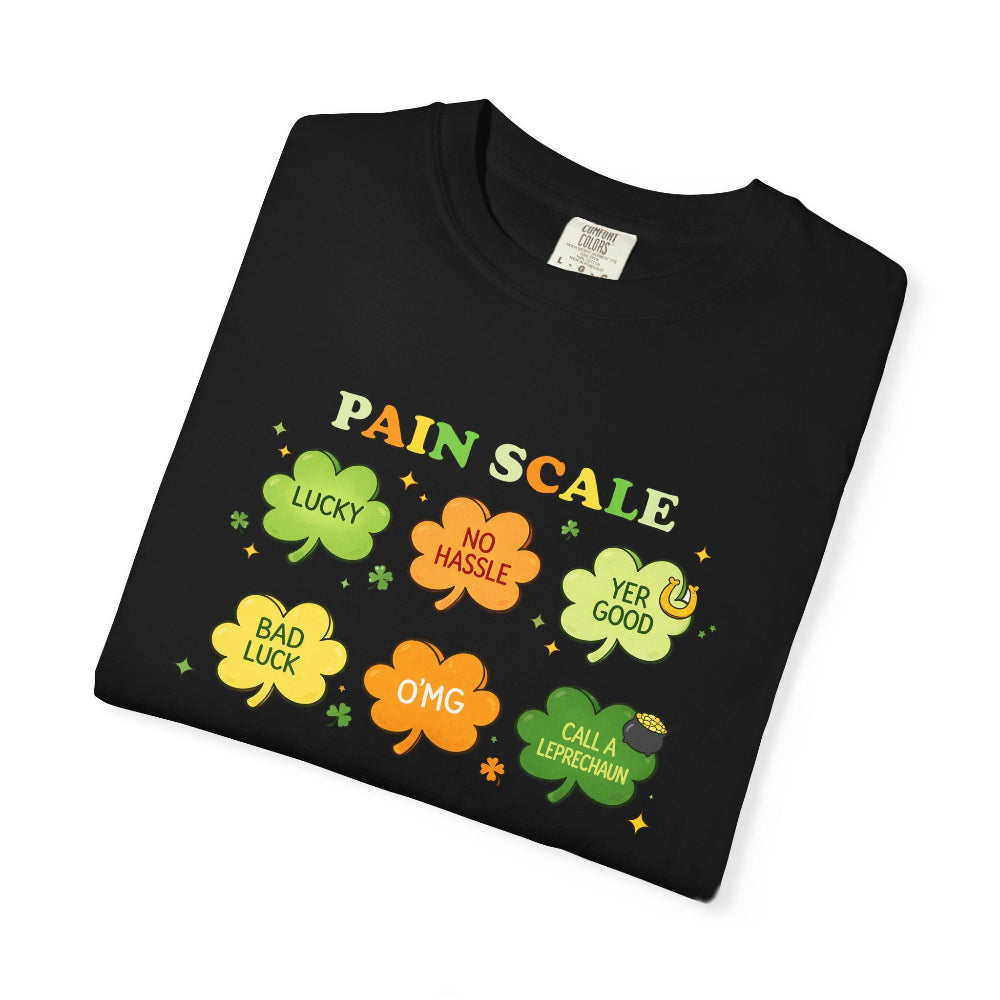 Saint Patrick's Day Pain Scale T-Shirt