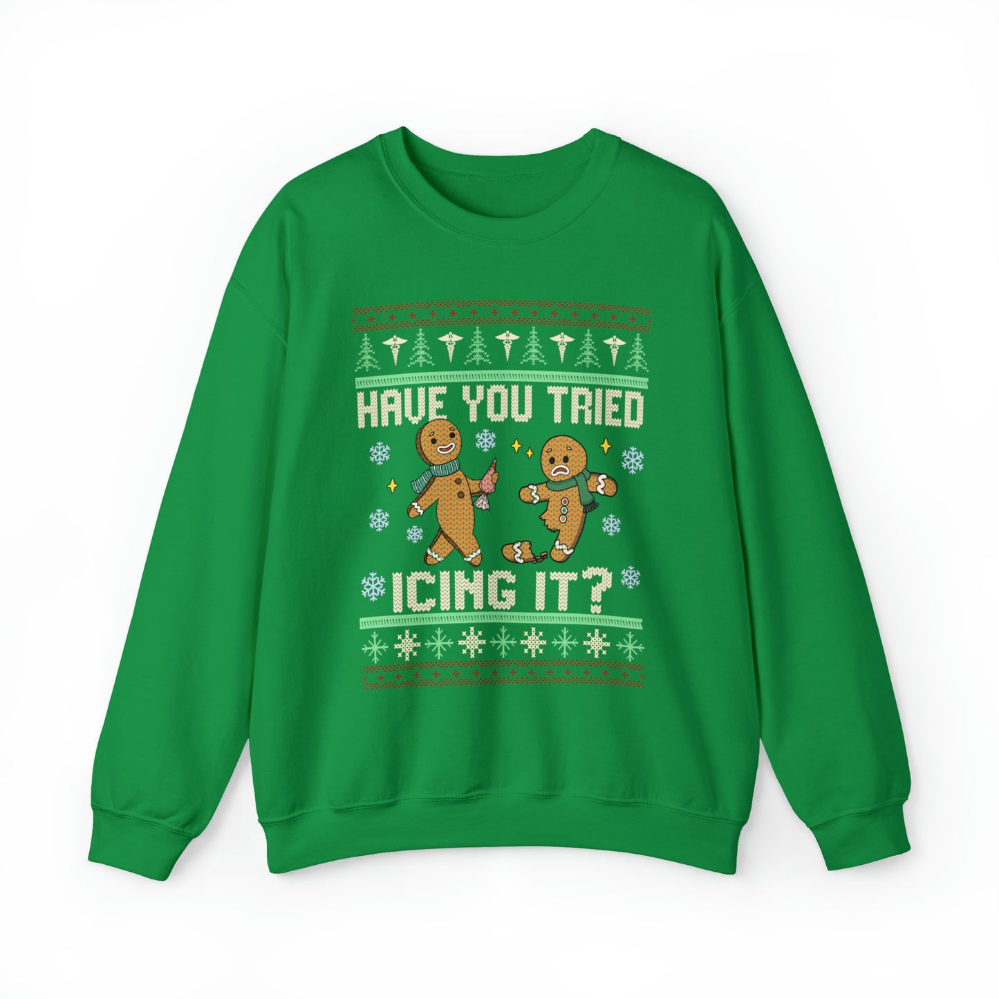 Have You Tried Icing It Ugly Christmas Sweater