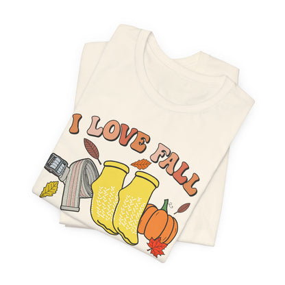 I Love Fall (Prevention) T-Shirt, Size 4XL