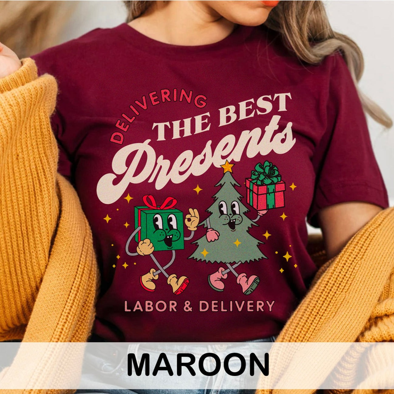 Delivering the Best Presents Labor & Delivery T-Shirt