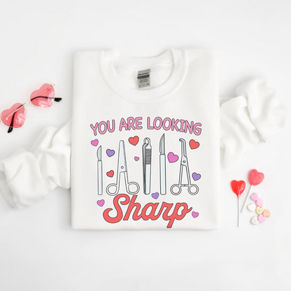 Looking Sharp Surgical Instruments Sweatshirt