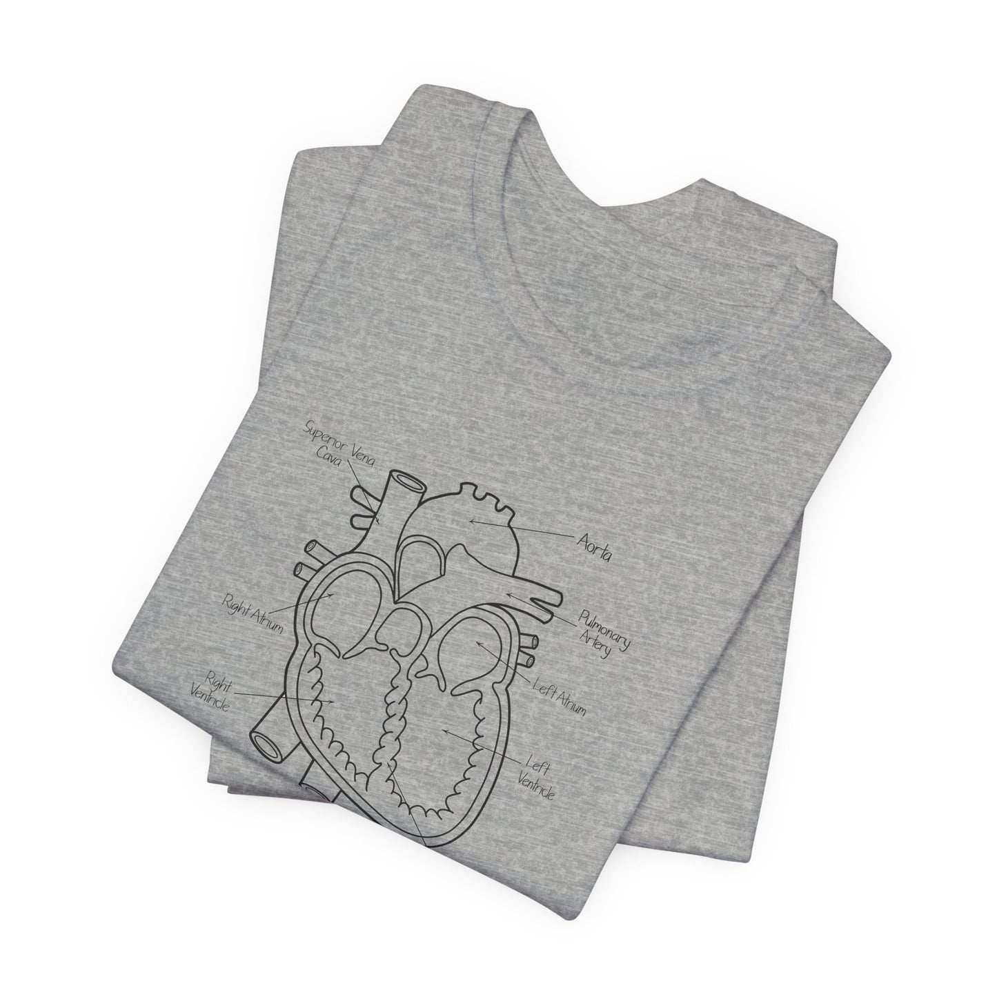 Heart Anatomy T-Shirt