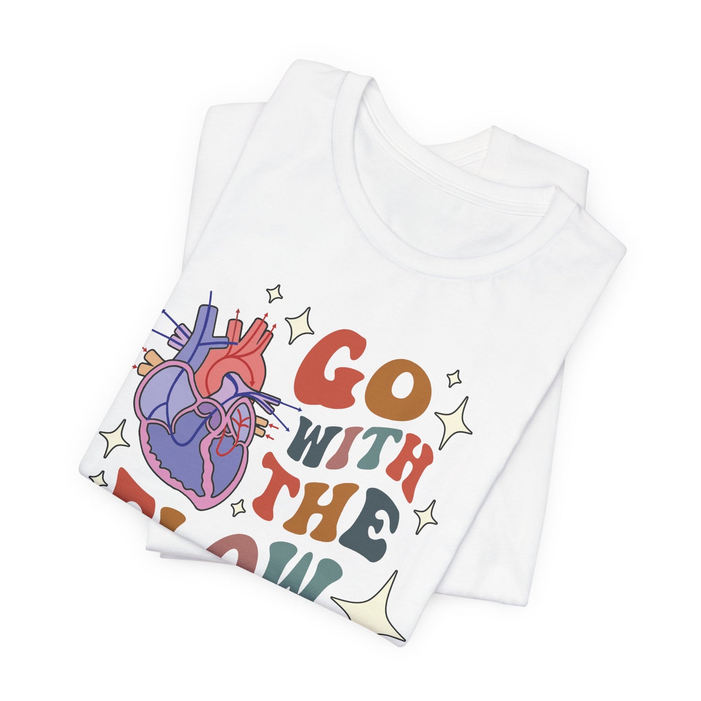 Retro Go with the (Heart) Flow T-Shirt