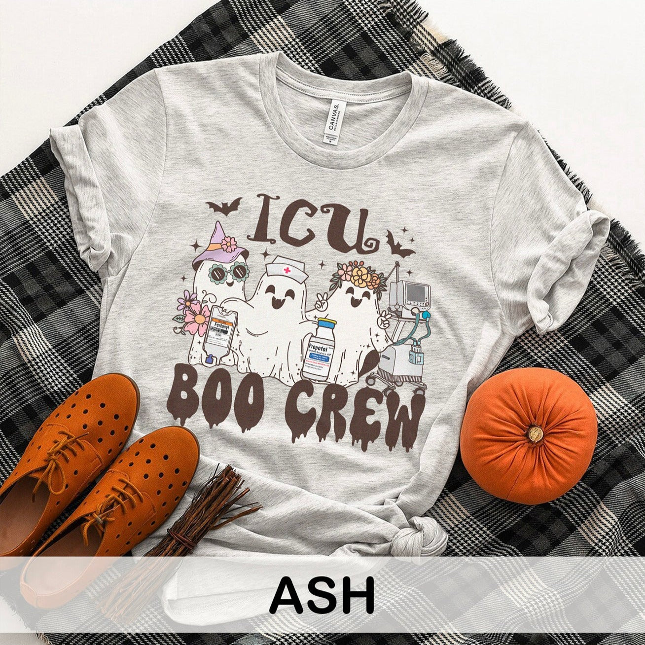 ICU Boo Crew Ghosts T-Shirt