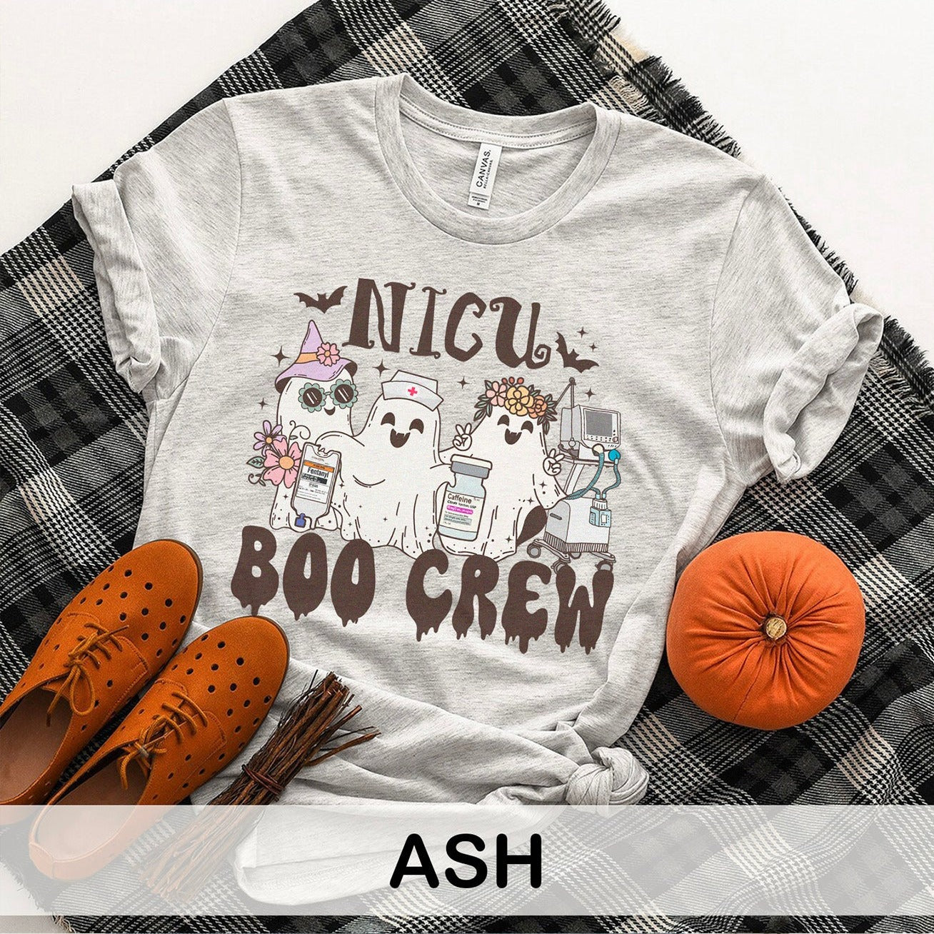 NICU Boo Crew Ghosts TShirt