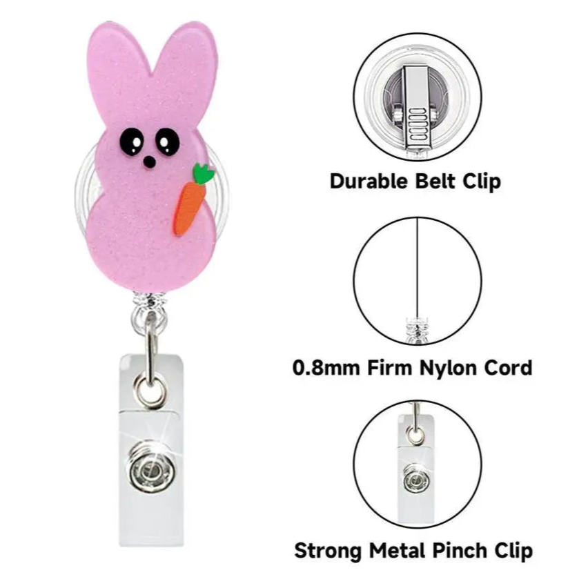 Easter Peeps Badge Reel