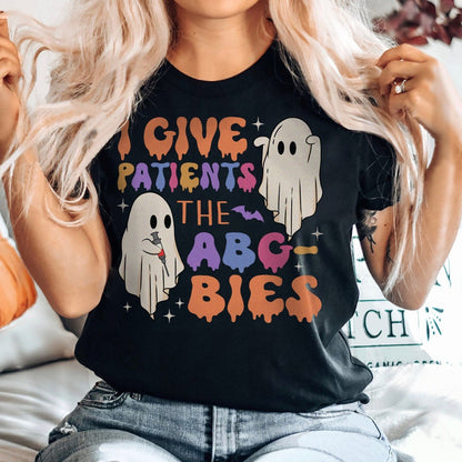 Retro I Give Patients the ABG-bies T-Shirt