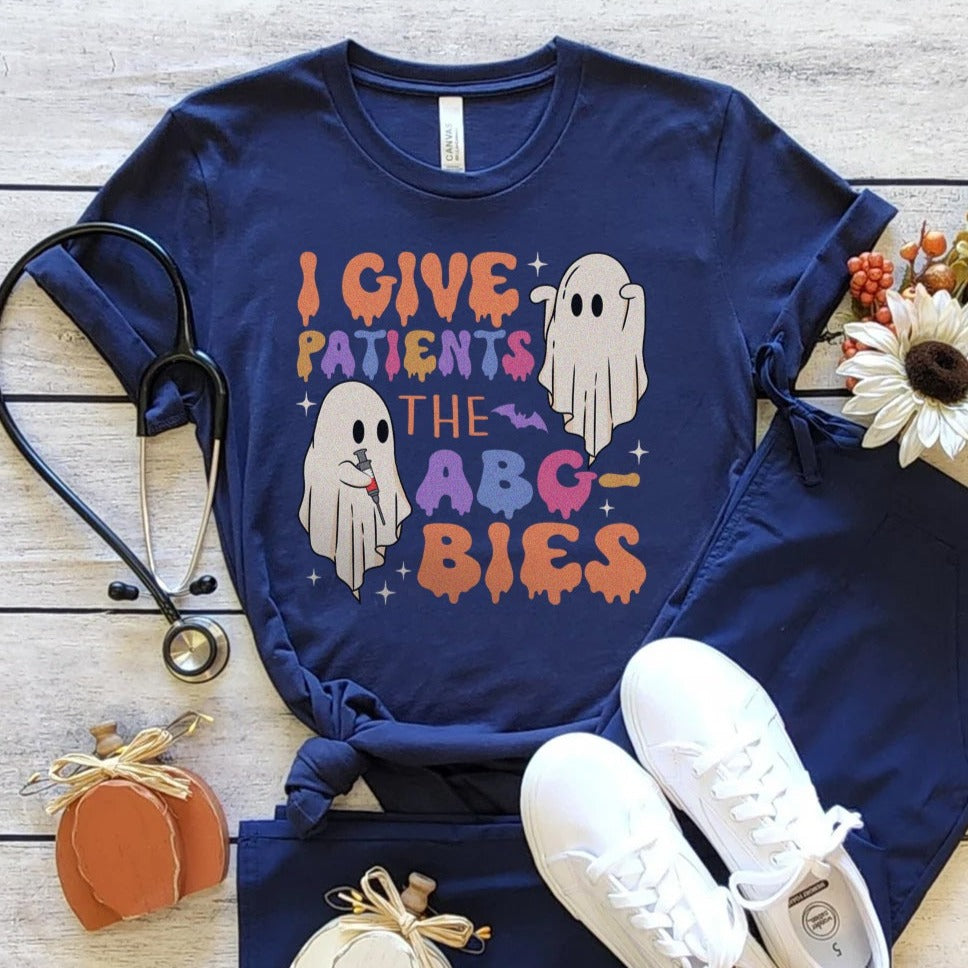 Retro I Give Patients the ABG-bies T-Shirt