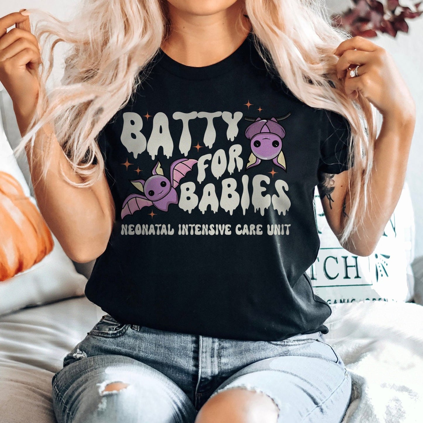 Batty for Babies NICU T-Shirt