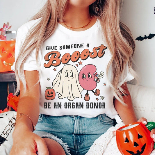 Give Someone a Booost Organ Donation T-Shirt