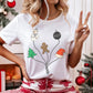 Christmas EKG Leads T-Shirt