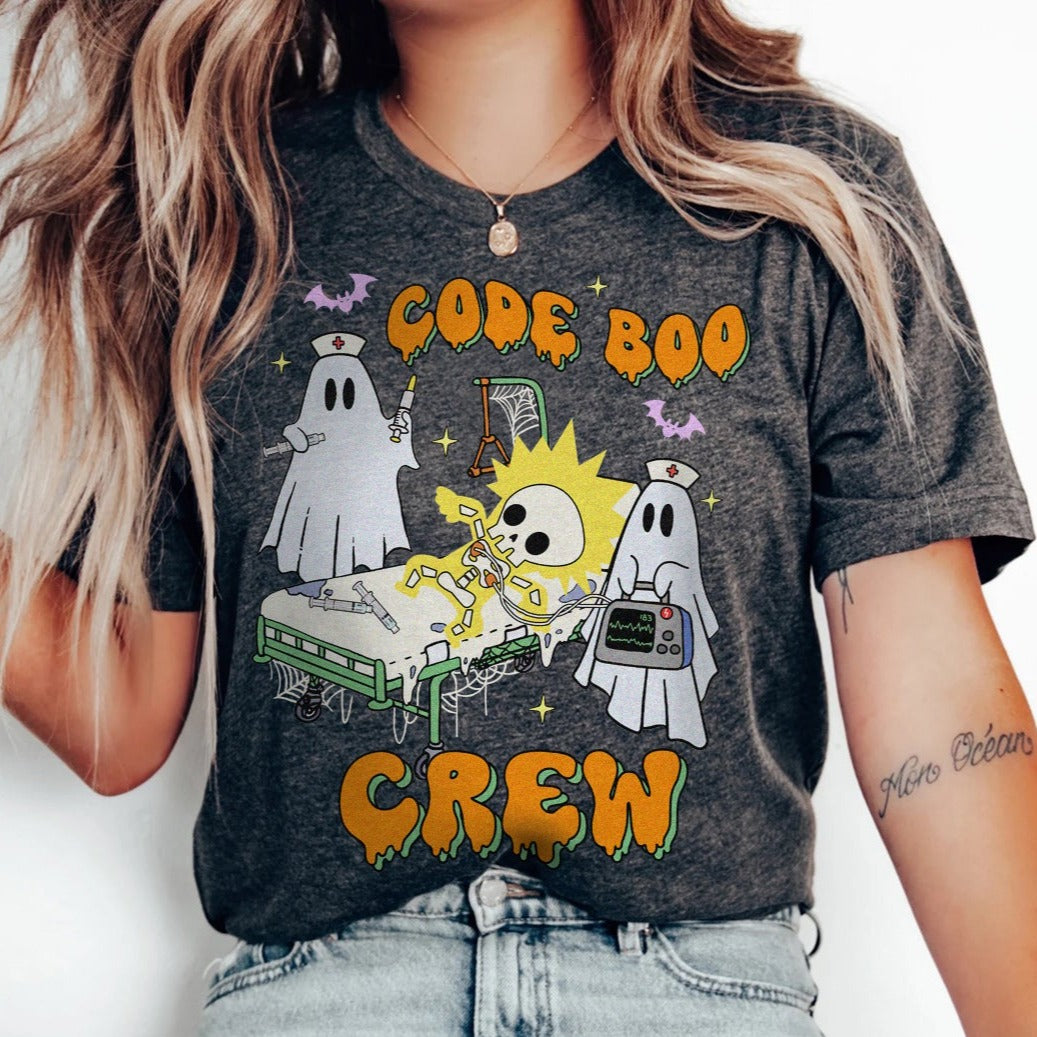 Code Boo Crew T-Shirt – Shift Drip Co.