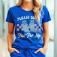 Don't Fall For Me Grippy Socks T-Shirt