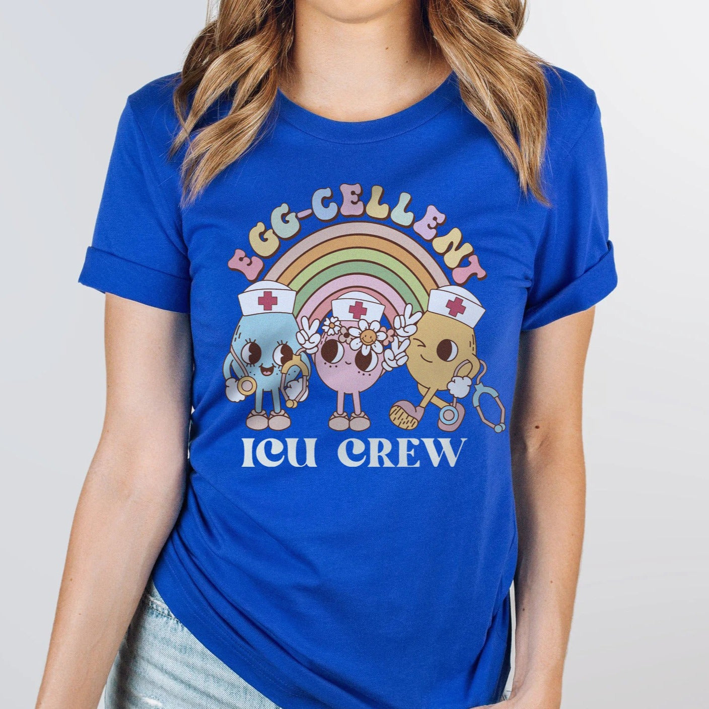 Egg-cellent ICU Crew T-Shirt