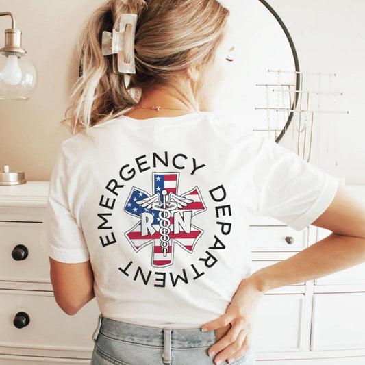 Emergency Department RN July 4th T-Shirt