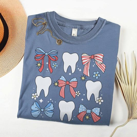 Coquette Dental July 4th T-Shirt