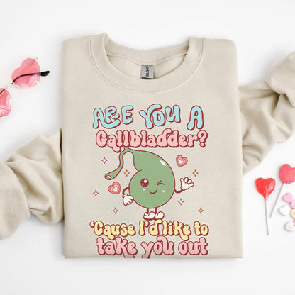 Gallbladder Valentine's Day Sweatshirt