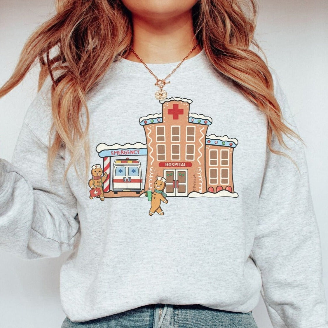 Gingerbread Hospital Sweatshirt