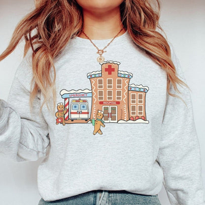 Gingerbread Hospital Sweatshirt